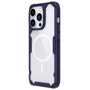 Чехол для iPhone Nillkin Nature Pro Magnetic Dark Purple/Clear for iPhone 14 Pro: Цвет фиолетовый