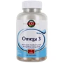 Kal Omega 3 Fish 180/120, 1000mg, 120 Softgels (CAL-84012)