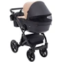 Коляска универсальная 2 в 1 Bair Kiwi Plus ECO BKP-18/15 капучино / черный (680897): Пол ребенка Унисекс