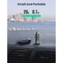 Зарядное устройство Ugreen Car Charger USB+USB-C CD130 20W Gray (30780) фото 6
