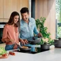 Сковорода BergHoff Leo Stone+ 24 см 2.2 л (3950587): Антипригарное покрытие CeraGreen керамическое