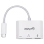 Адаптер Intracom Adapter Manhattan USB-C to HDMI+USB3.0 PD White: Інтерфейс підключення USB-C