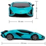 Автомобиль KS Drive на р/у Lamborghini Sian (1:24, 2.4Ghz, синий) (124GLSB): Масштаб модели 1:24