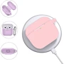 Чехол BeCover Silicon Case Pink (707185) for Apple AirPods 3 фото 3
