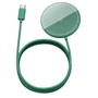 Зарядний пристрій Baseus Wireless Charger MagSafe Simple Mini 15W Green (WXJK-H06) для iPhone 16 I 15 I 14 I 13 I 12 series: Тип беспроводное