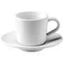 Чашка эспрессо с блюдцем IKEA 365+ белая (10283409)