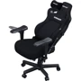 Кресло игровое Anda Seat Kaiser 4 Black Fabric Size L (AD12YDDC-L-20-B-CF) фото 6