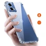 Чохол для телефона BeCover TPU Case Anti-Shock Clear для Motorola Moto G35 (712779): Матеріал силикон