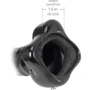 Страпон Fetish Fantasy Cumfy Hollow Strap On # 2, 18.4x4.4 см