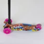 Самокат триколісний MAXI "Best Scooter" пластмасовий, трубка керма алюмінієва Pink / Black (74474): Максимальне допустиме навантаження, кг 60