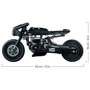 Конструктор LEGO Technic DC Batman Бетмен: Бетцикл 641 деталь (42155) фото 7