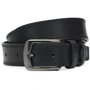 Мужской ремень Borsa Leather черный (Cv1mb15-125)