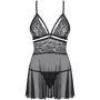 Соблазнительный пеньюар Obsessive 838-BAB-1 babydoll, S/M