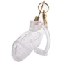 Клетка для пениса LOCKINK Sevanda Plastic Penis Chastity Cage - Transparent
