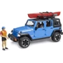 Ігровий набір Bruder Автомобіль Jeep Wrangler Rubicon Unlimited з каяком та фігуркою (02529): Виробник Bruder