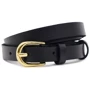 Женский ремень Borsa Leather черный (110v1genw43-black)