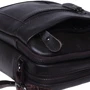 Мужская сумка через плечо Borsa Leather коричневая (K1223-brown): Материал Натуральная кожа