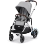 Прогулочная коляска Cybex eGazelle S SLV Stone Grey с электродвигателем и функцией укачивания (524000523) фото 12