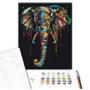 Картина по номерам Brushme Слон в красках 40x50 см (BS51377): Производитель Brushme