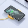 Зарядное устройство Baseus Wireless Charger Jelly 15W Yellow (WXGD-0Y) фото 7