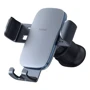 Держатель Baseus Car Holder Air Vent Metal Age 2 Gravity Dark Gray (SUJS000013)