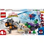 Конструктор LEGO Super Heroes Сутичка Халка та Носорога на вантажівках 110 деталей (10782)
