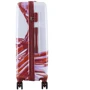 Валіза Semi Line 28" (L) White/Red Print (T5654-3): Фактура матова, Гладка