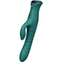 Пульсатор-кролик с вибрацией Zalo Mose 2 Turquoise Green