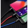 Кабель Baseus USB Cable to Lightning/microUSB/USB-C Three Primary Colors 1.2m Black (CAMLT-BSY01) фото 3