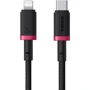 Кабель Baseus Cable USB-C to Lightning Dura Series 20W 1m Black/Red (P10377800U01-01)