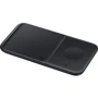 Зарядний пристрій Samsung Wireless Charger Duo (with TA) Black for Smartphones and Galaxy Watch (EP-P4300TBRGRU) фото 6