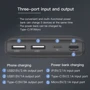 Внешний аккумулятор Baseus Power Bank 30000mAh Mini JA Fast Charge 15W Black (PPJAN-C01): Емкость батареи, мАч 30000