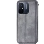 Чохол для телефона Mobile Case Getman Cubic Grey для Xiaomi Redmi 12C: Матеріал искусcтвенная кожа и термополиуретан