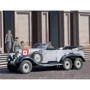 Германский легковой автомобиль G4 (производства 1939 г.) с пассажирами, G4 (1939 production), German Car with Passengers(ICM35531)
