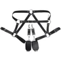 Бондажный набор Art of Sex - Bondage set Anasteisha, черный, XS-M
