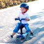 Самокат MICRO Mini 3in1 Deluxe Plus – Синий (до 50 kg, до 20 kg с сидением, 3-х кол.) MMD080 фото 10