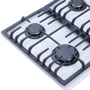 Варочная поверхность газовая Perfelli HGG 61494 WH: Количество конфорок 4