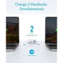 Зарядное устройство ANKER Wall Charger 2xUSB+2xUSB-C PowerPort Atom IV PD 100W White (A2041G21): Кабель в комплекте отсутствует
