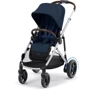 Прогулочная коляска Cybex eGazelle S SLV Ocean Blue с электродвигателем (524000529): Возможность установки люльки есть