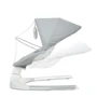 Убаюкивающий центр El Camino ME 1074 Myla Soft Gray: Конструкция опоры без колесиков