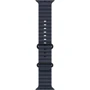 Apple 49mm Navy Ocean Band - Black Titanium Finish (MYPA3ZM/A)