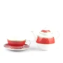 Набор чайный Halcyon Days Antler Trellis Red (105/TE433): Производитель Halcyon Days