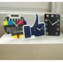 Настінний годинник NeXtime Thumbs Up! сині 23х20 см (3072BL-SD-30) фото 4