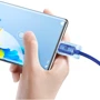 Кабель Baseus USB Cable to USB-C Crystal Shine Series 100W 2m Blue (CAJY000503) фото 3