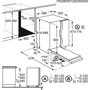 Встраиваемая посудомоечная машина AEG FSE84718P: Размеры 59.6х81.8х55 см