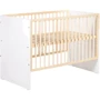 Дитяче ліжечко Klups Willy 120х60 см біле+дерево