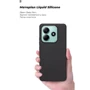 Чехол для телефонов ArmorStandart ICON Case Black for Xiaomi Redmi Note 14 5G (ARM82258): Материал силикон