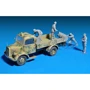 Сборная модель MiniArt Немецкий полноприводный грузовой автомобиль MB L1500A (MA35150) фото 6