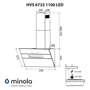 Вытяжка Minola HVS 6732 BL 1100 LED фото 10