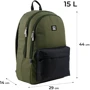 Рюкзак GoPack Education Teens 140L-3 хаки (GO24-140L-3) фото 13